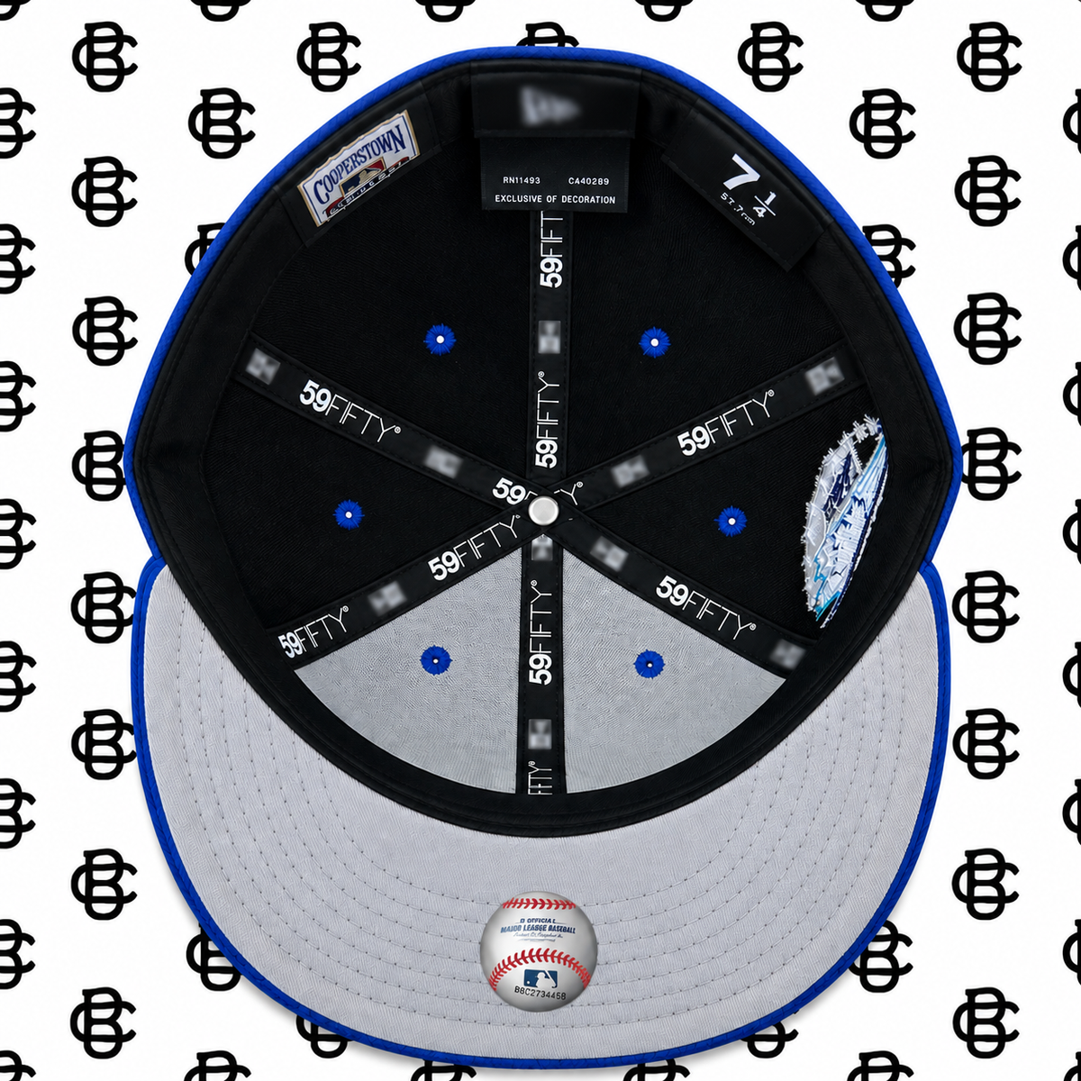 Blue Bisons Fitteds