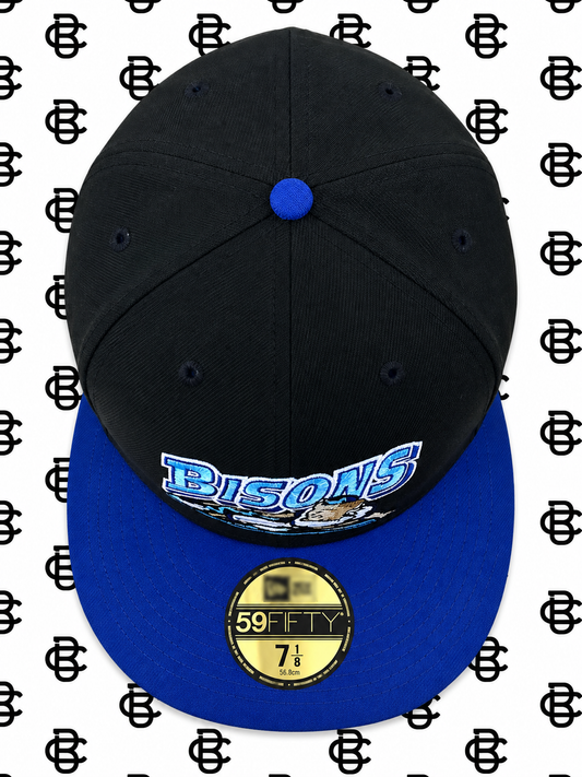 Blue Bisons Fitteds