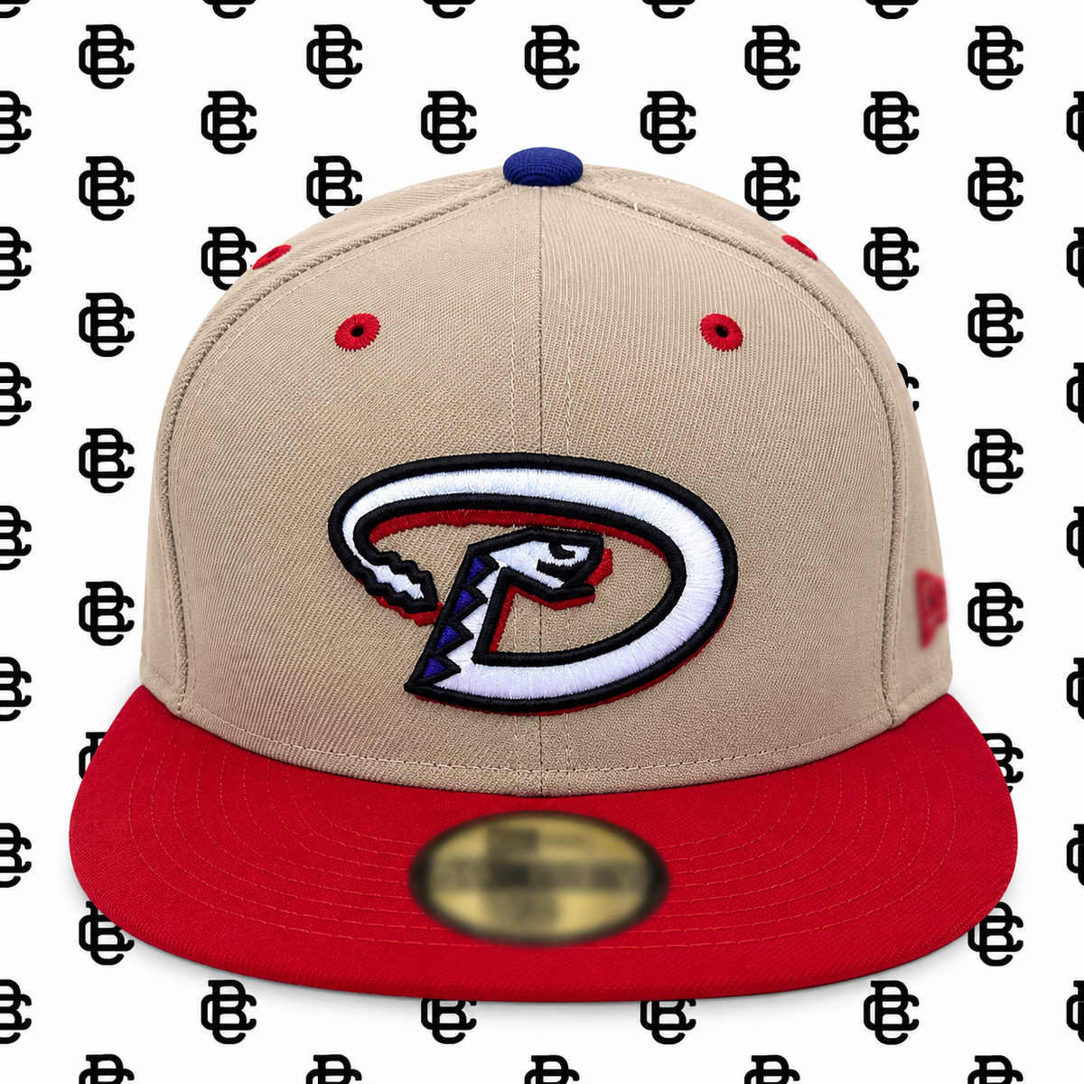 Metallic Diamond Backs Fitted