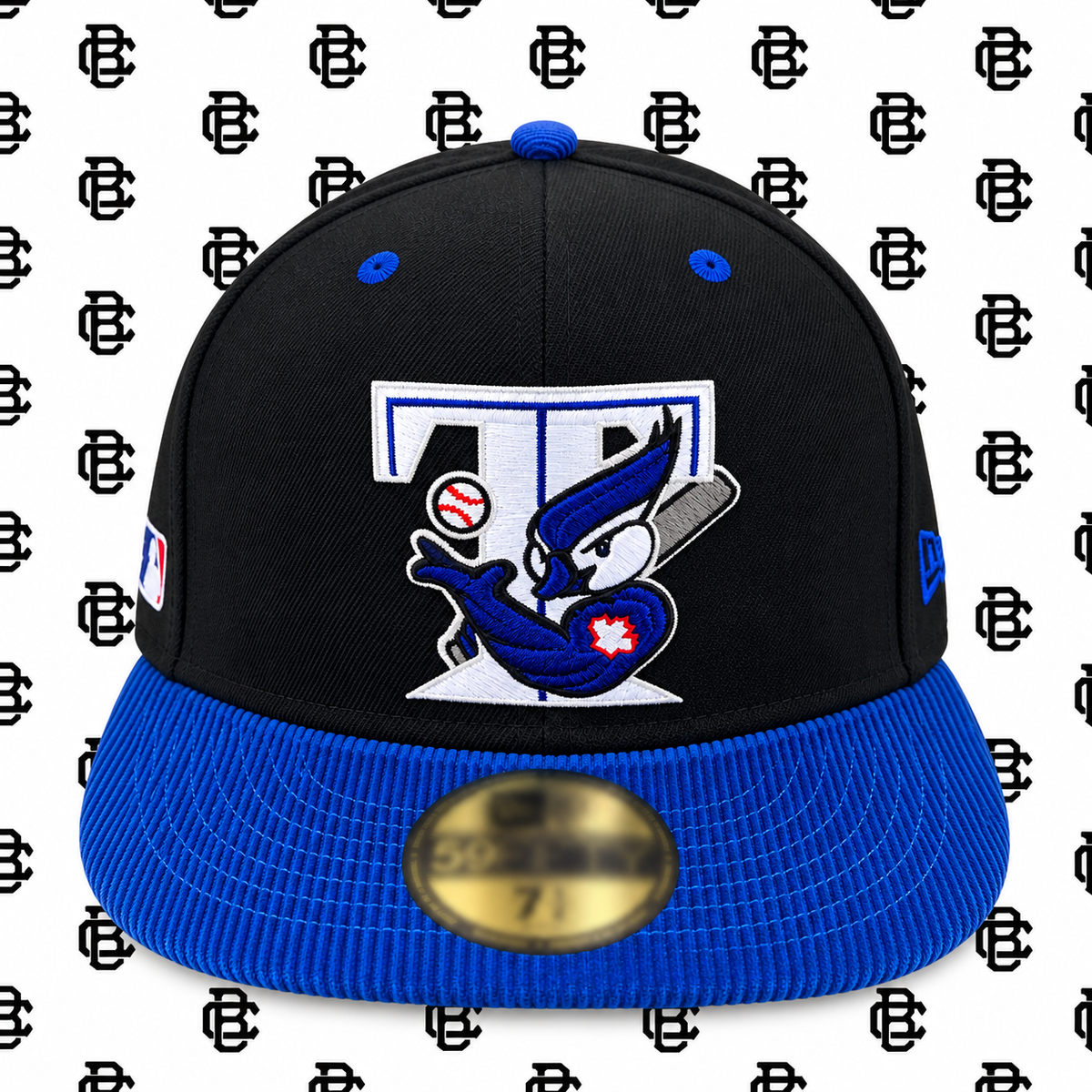 Blue Jays Strong Arm Fitted (Corduroy Visor)