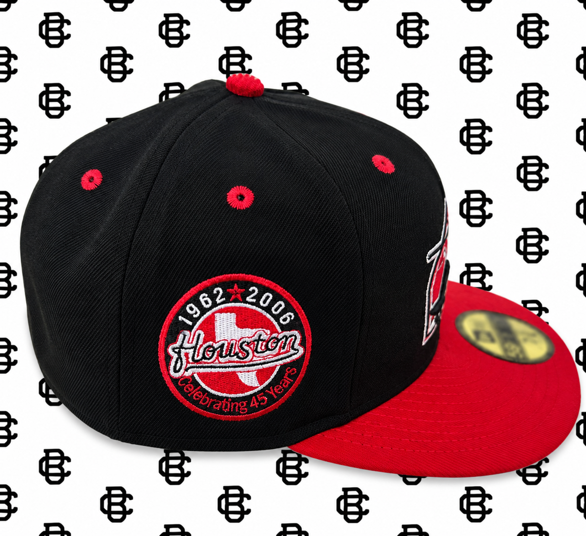 Bred Astros Fitted (Corduroy Visor)
