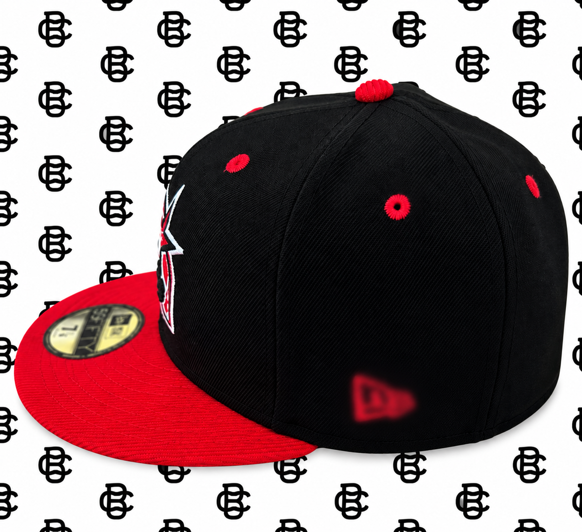 Bred Astros Fitted (Corduroy Visor)