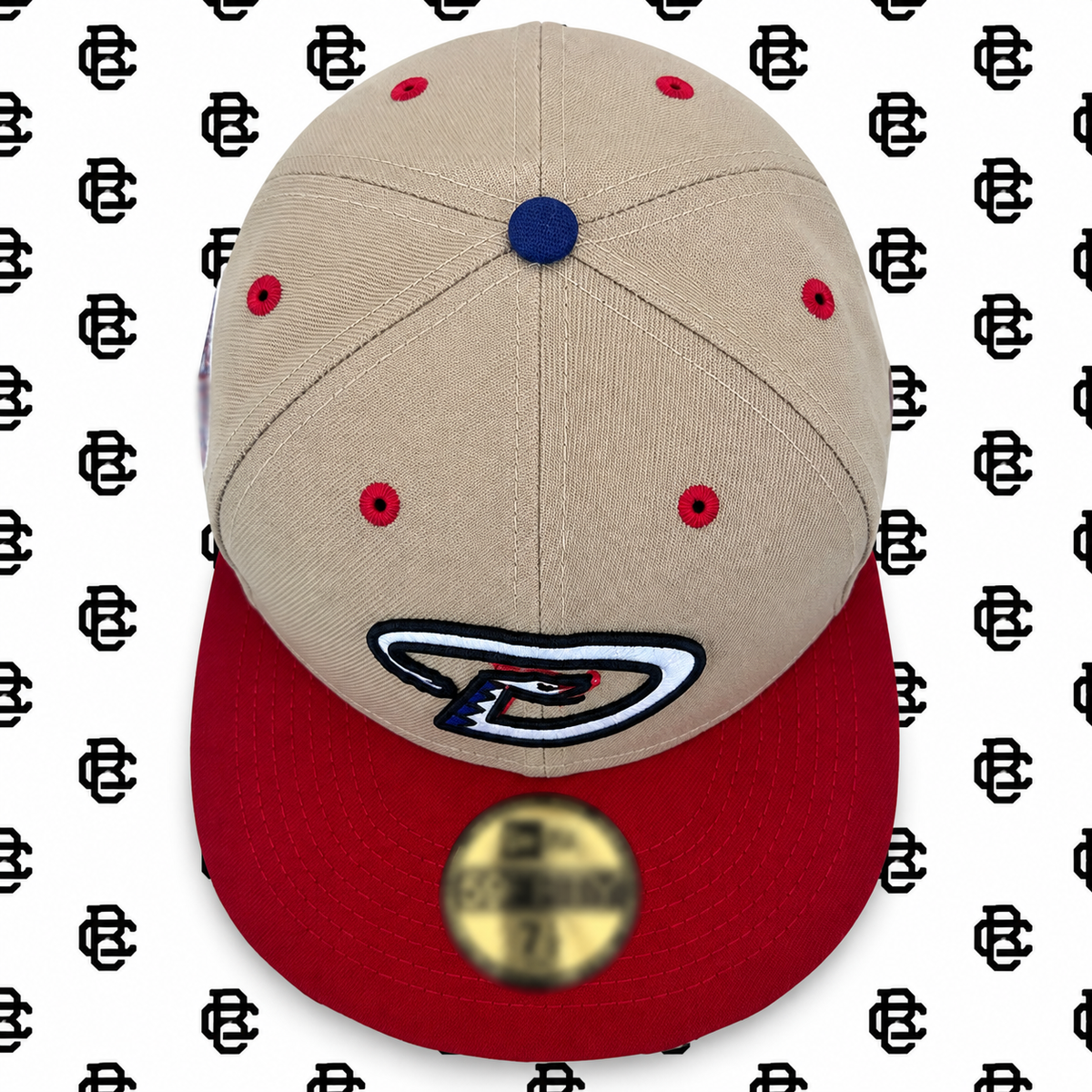 Metallic Diamond Backs Fitted
