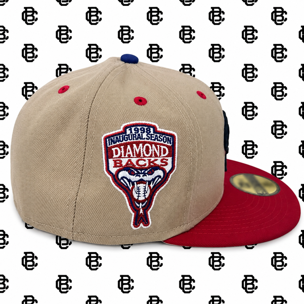 Metallic Diamond Backs Fitted