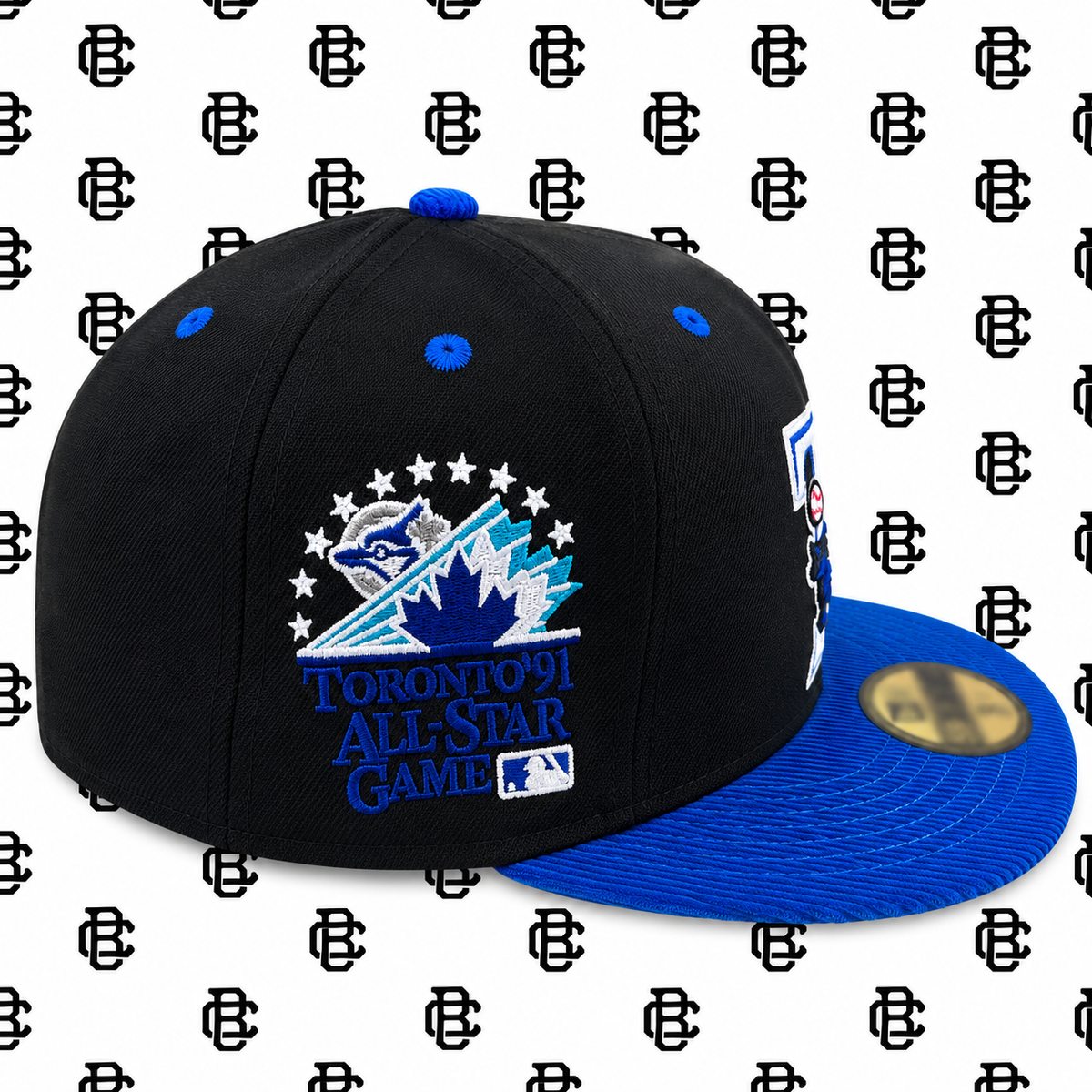 Blue Jays Strong Arm Fitted (Corduroy Visor)